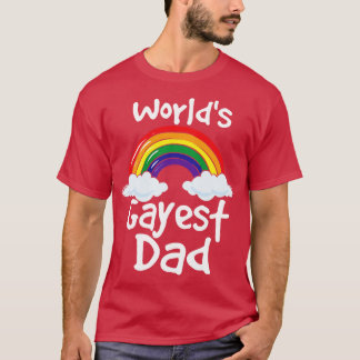 T-shirt Gay Papa Gay pride Lgbtq Pride
