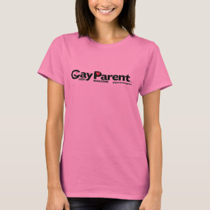 T-shirt Gay Parent magazine 2 couleur logo chemise