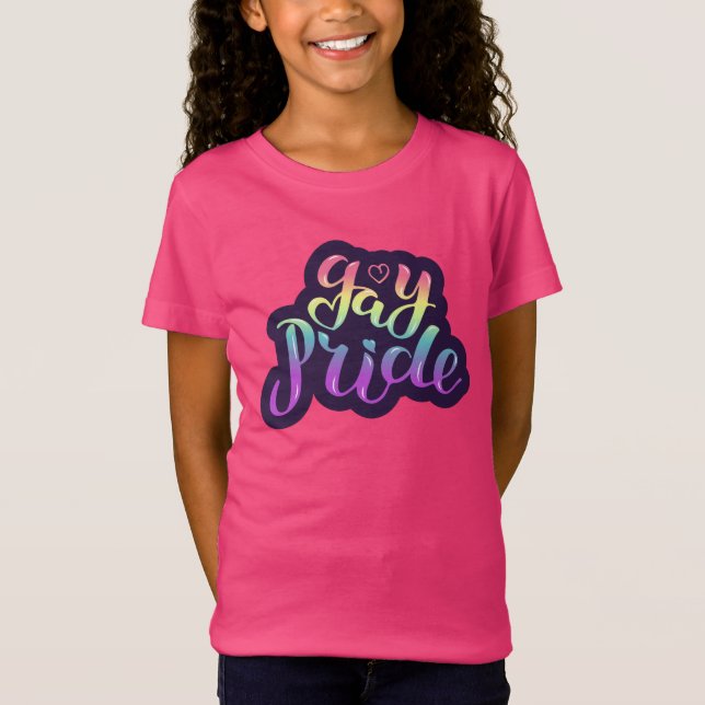 T-Shirt Gay pride (Devant)