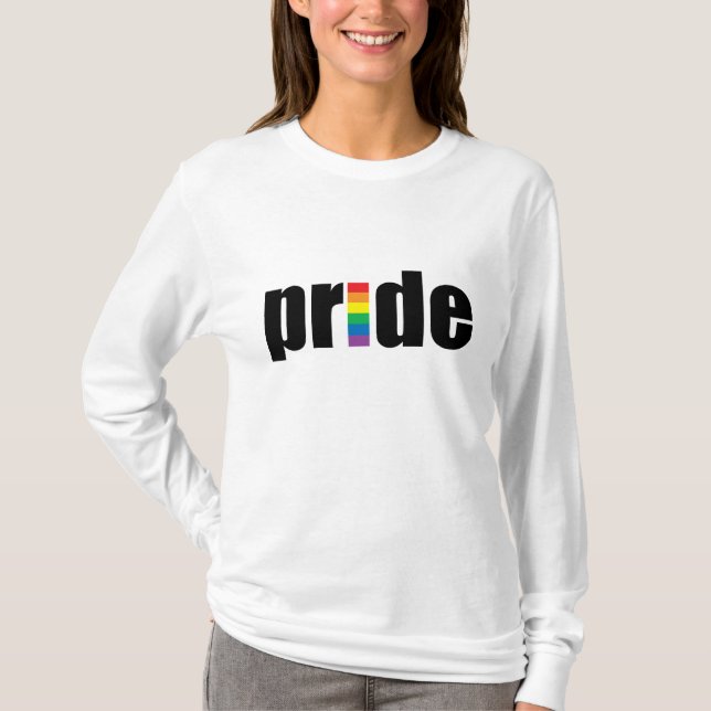 T-shirt Gay pride (Devant)