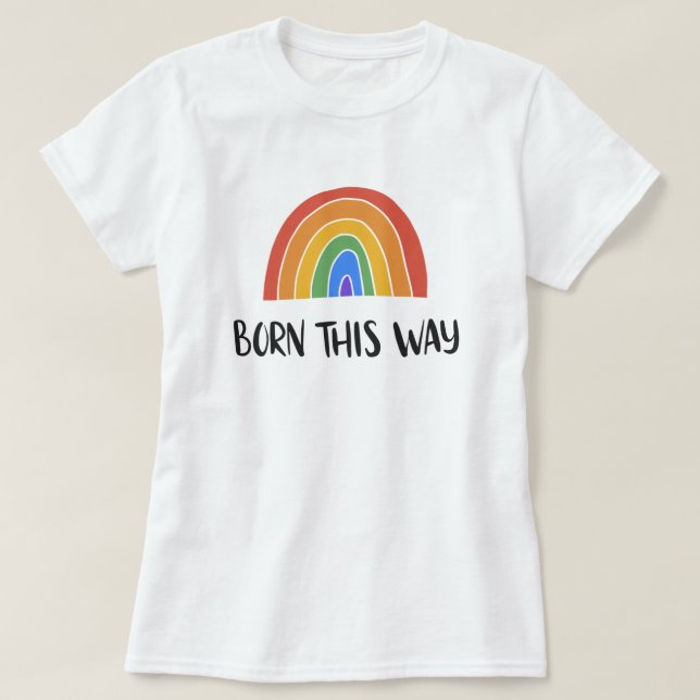 T-shirt gay pride (Design devant)