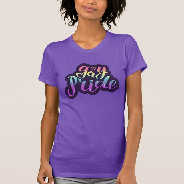 T-shirt Gay pride (Devant)