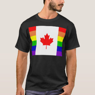 T-shirt Gay pride canadien