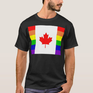 T-shirt Gay pride canadien
