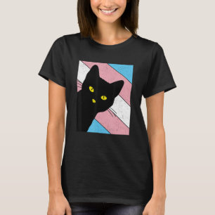 T-shirt Gay pride Chat Transgenre Arc-en-ciel Drapeau LGBT