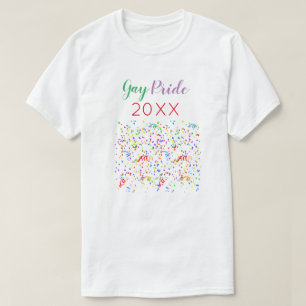 T-shirt Gay pride coloré et festif