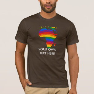 T-SHIRT GAY PRIDE DE L'AFRIQUE