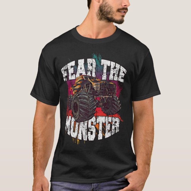 T-shirt Gay pride de l'article Monster Truck (Devant)