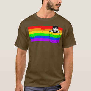 T-shirt Gay pride de poche
