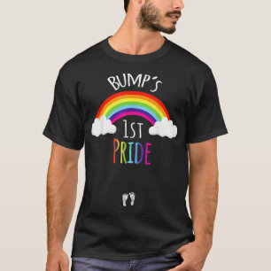 T-shirt gay pride Grossesse révélateur bosses 1ère fierté
