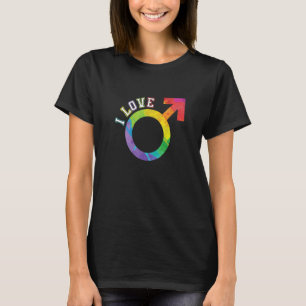 T-shirt Gay pride I Love Men