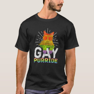 T-shirt Gay pride Lgbt Bisexual Boys Hommes Gay Purride