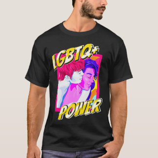 T-shirt GAY PRIDE LGBTQ Rainbow CSD Trans Pan Lesbian Bi