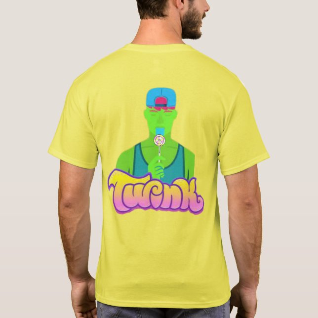 T-shirt Gay pride LGBTQ+ Twink-a-Licious (Dos)