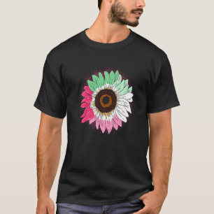 T-shirt Gay pride Mois Tournesol Abrosexuel Drapeau Lgbtq
