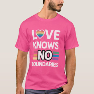 T-shirt Gay pride sashay Glam Love ne connaît pas de limit