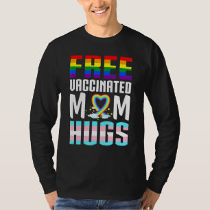 T-shirt Gay pride Vacciné Lgbt Lesbienne Lgbtq Fier Maman