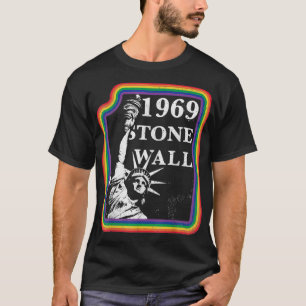 T-shirt Gay pride vintage déchiré LGBTQ Stonewall 1969