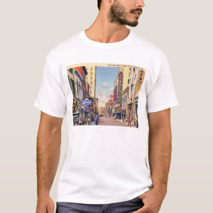T-shirt Gay Street, Knoxville, Tennessee Carte postale Vin