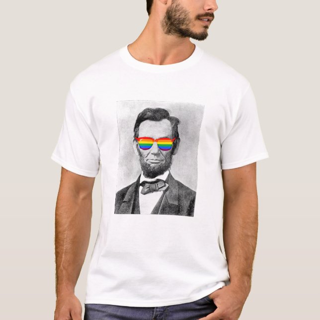 T-shirt Gaybraham Lincoln (Devant)
