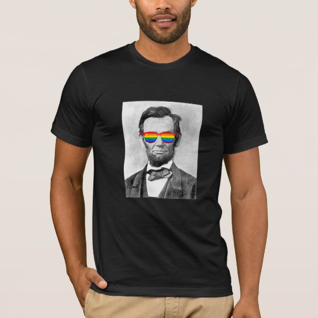 T-shirt Gaybraham Lincoln (Devant)