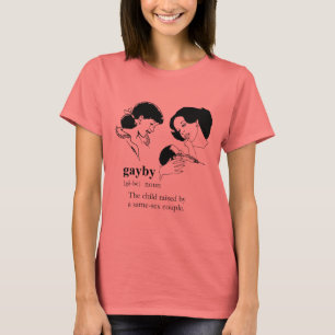 T-shirt GAYBY (lesbienne)