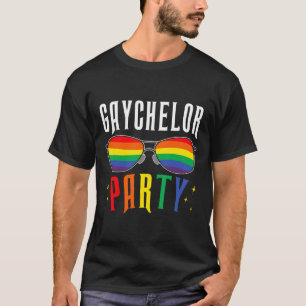 T-shirt Gaychelor Gay Lesbienne Lgbtq Fierté Enterrement d