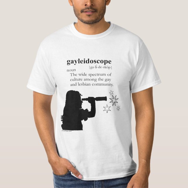 T-SHIRT GAYLEIDOSCOPE (Devant)