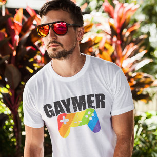 T-shirt Gaymer Cool LGBT