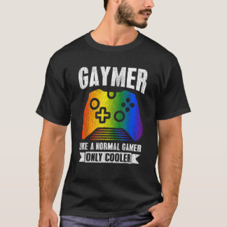T-shirt Gaymer Gamer Gay pride LGBT Matching Video Game Lo