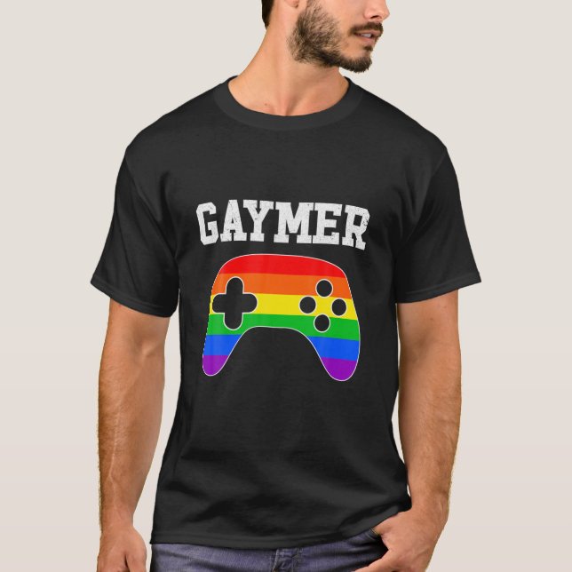T-shirt Gaymer Gay (Devant)