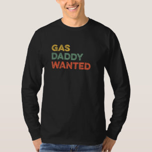 T-shirt Gaz Papa Recherché Mème Viral Prix élevé de l'esse