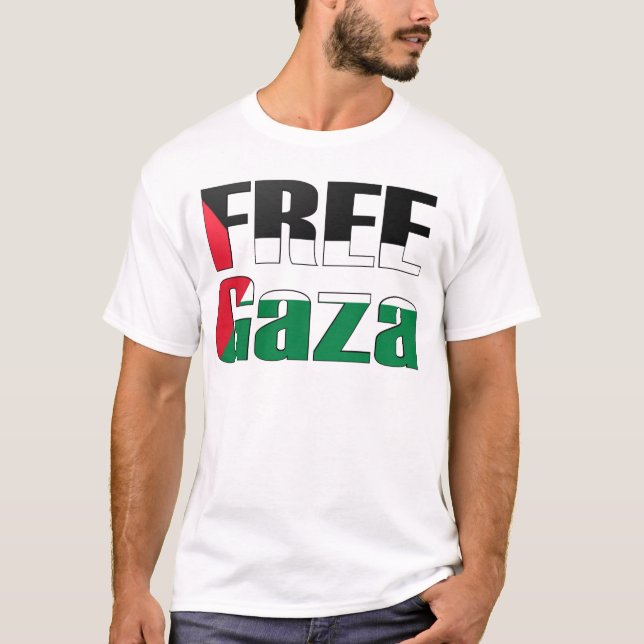 T-shirt Gaza libre (Devant)