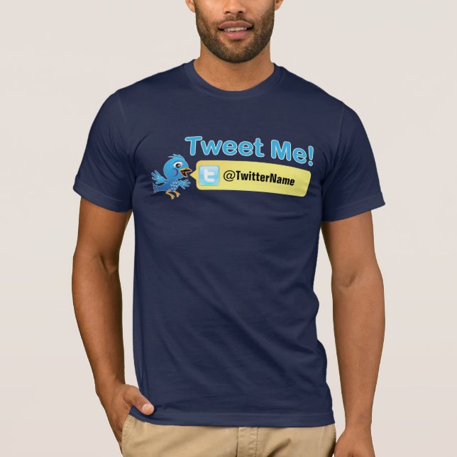 T-shirt Gazouille je ! Obtenez plus de disciples. (Devant)