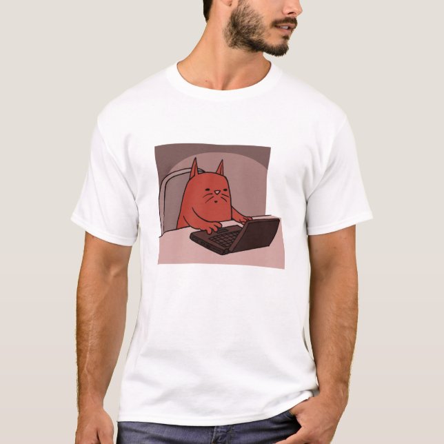 T-shirt Gazouillement ne faisant pas une sieste (Devant)