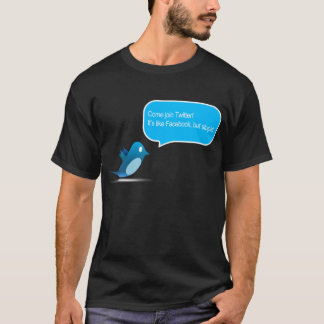 T-shirt Gazouillement stupide