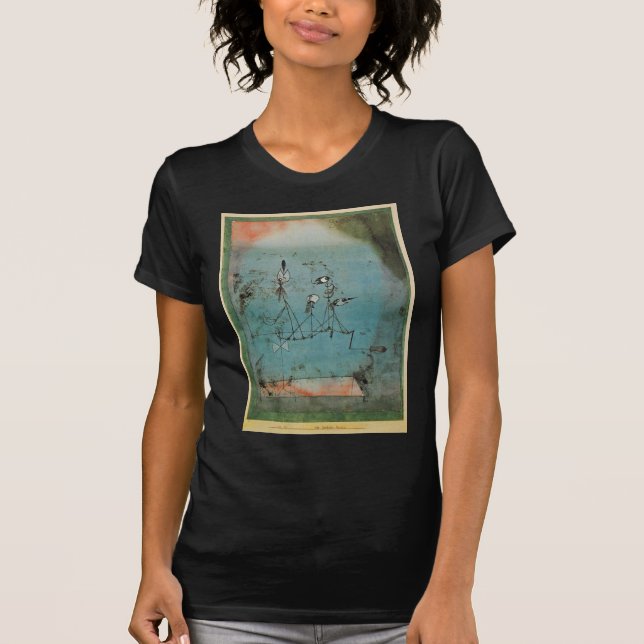 T-shirt Gazouiller la machine (Devant)