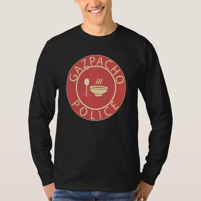 T-shirt Gazpacho Police Raisonnable Raisin Vert Gazpacho m (Devant)