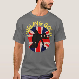 T-shirt GB Curling Gold