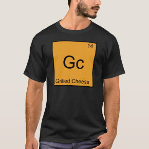 T-shirt Gc - Fromage Grillé Symbole de l'élément de chimie