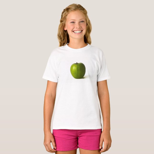 T-shirt Gccna de pomme verte (Devant entier)