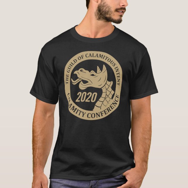 T-shirt GCI Calamity Conferece 2020 FANCON Logo   (Devant)