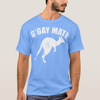T-shirt Gday mate australia kangaroo