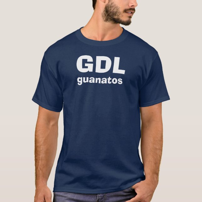 T-shirt GDL, guanatos (Devant)