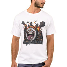 T-shirt Géant Monstre Sushi Attaque | Kaiju Horreu