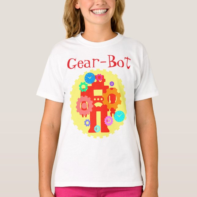 T-shirt Gear Robot (Devant)