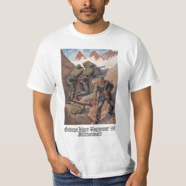 T-shirt Gebirgsjägerregiment (Devant)