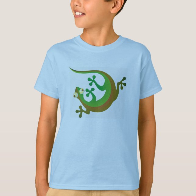 T-shirt gecko4kidz (Devant)