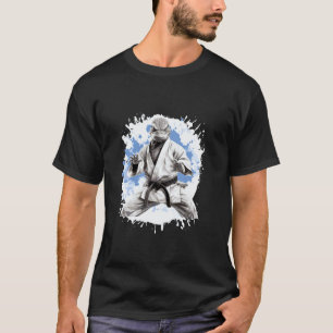 T-shirt Gecko Classique Karaté Combattant Animal Judo