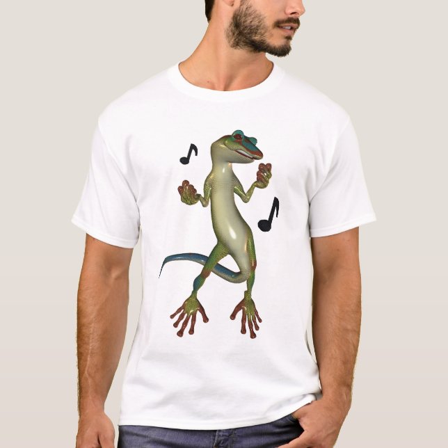 T-shirt Gecko dance (Devant)